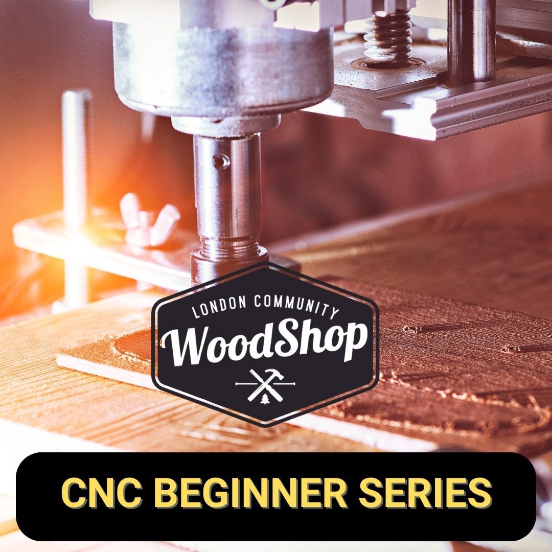 CNC beginner series overlay on a cnc machine